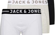 Bon plan lot de 3 boxers Jack Jones hommes pas cher à 12.99€ au lieu de 24.99€ !