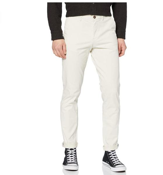 Pantalon chino Jack Jones Jjimarco Jjbowie Sa Silver Birch à 26€