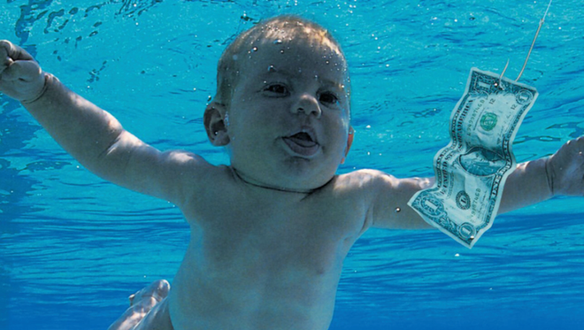 Nirvana : trente ans après, le bébé nu sur la pochette de "Nevermind" attaque le groupe en justice