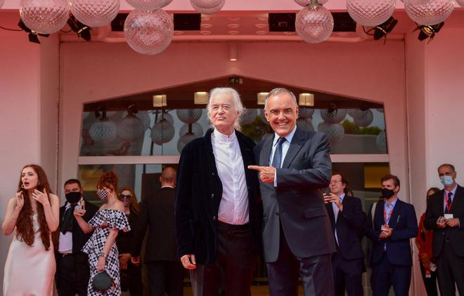 Jimmy Page présente un documentaire sur Led Zeppelin au festival de Venise
