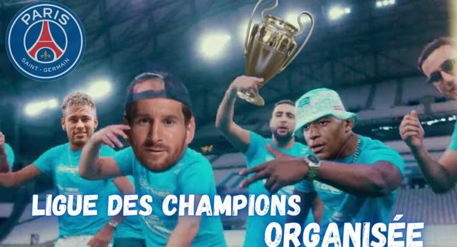 Jul : la version PSG de Bande Organisée avec Messi, Neymar et Mbappé