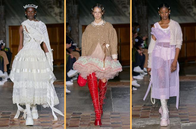 Inspiration punk, baptême, ou dinosaure : 8 looks marquants de la Fashion Week de Londres