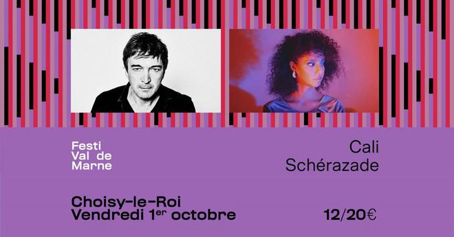 Cali & Schérazade au Festi’Val de Marne