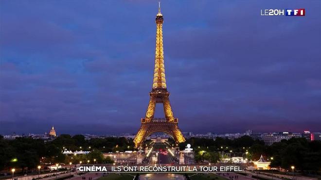 Cinéma : ils ont reconstruit la Tour Eiffel