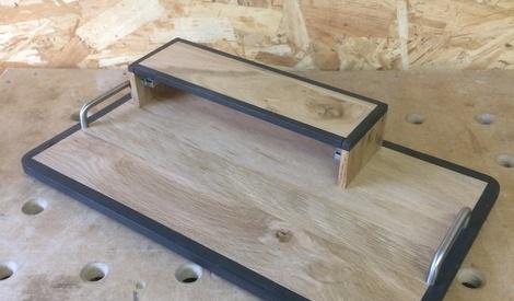 Pedalboard chêne et valchromat