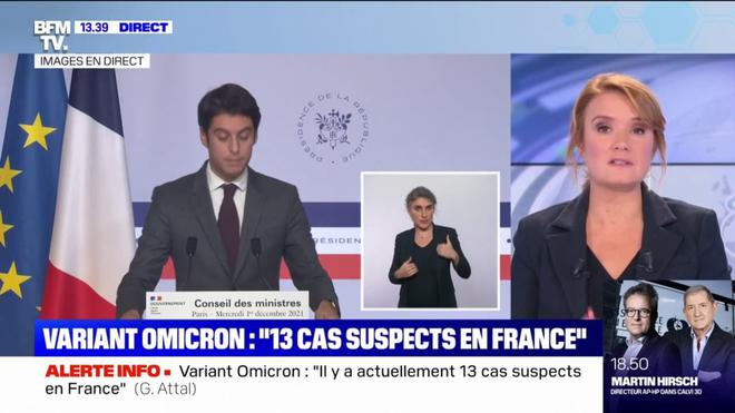 Covid-19: les vols avec l'Afrique australe reprendront samedi avec un "encadrement drastique" annonce Gabriel Attal