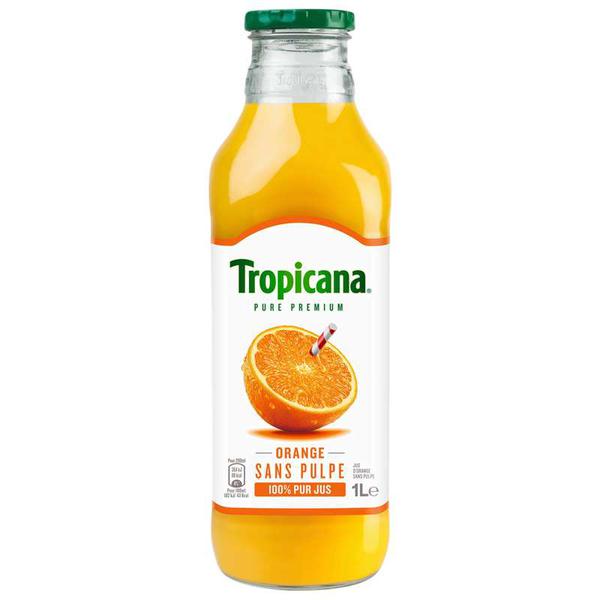 Tropicana - Jus d'orange sans pulpe prénium 1L