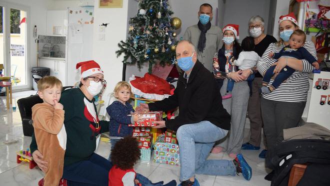 Pour Noël, le partage se fait dès le plus jeune âge à Petit-Couronne