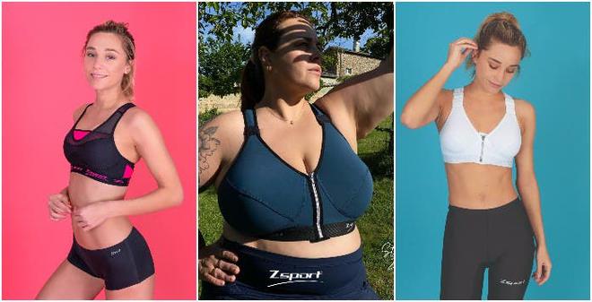 Bien-être pendant le sport : enfin des brassières du bonnet A au bonnet G