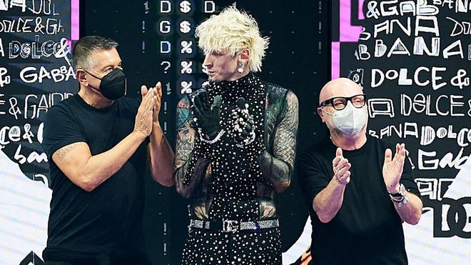 Machine Gun Kelly, guest-star du défilé Dolce & Gabbana