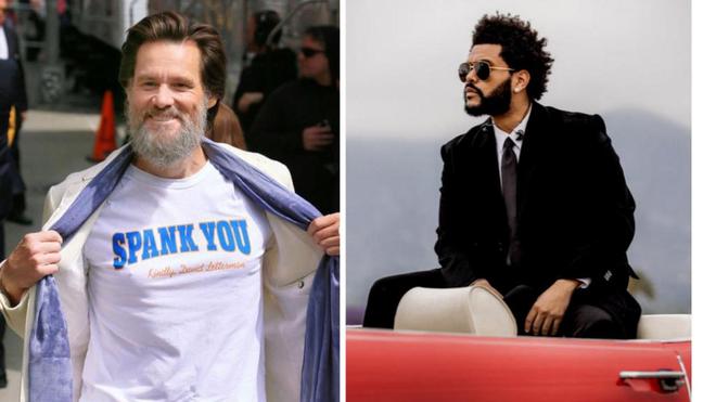 Pour ses 60 ans, Jim Carrey décroche la première place des charts avec The Weeknd