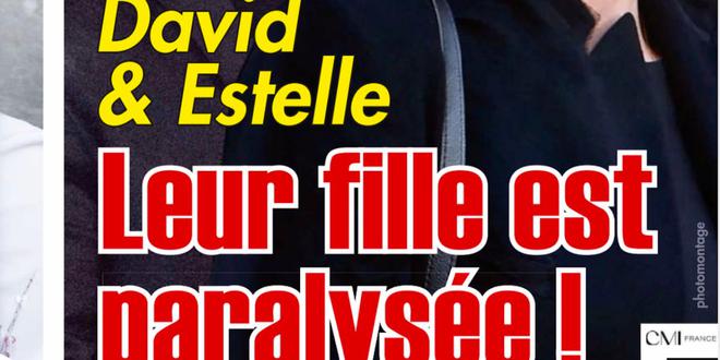 David Hallyday et Estelle Lefébure, leur fille paralysée