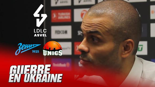 Guerre en Ukraine : "On n'ira pas en Russie" avertit Tony Parker avant Zenit - ASVEL