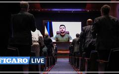 Guerre en Ukraine: le président Zelensky ovationné au Congrès américain