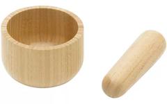 Pebbly - Set pilon & mortier naturel
