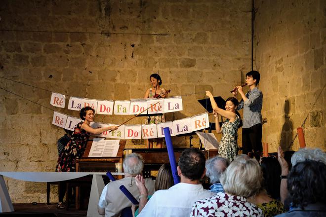 À La Romieu, la folie s’empare de Musique en Chemin