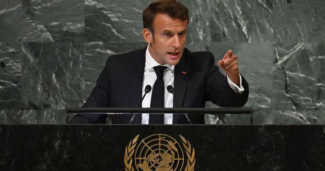 Guerre en Ukraine: à l’ONU, Emmanuel Macron fustige l’«impérialisme» russe