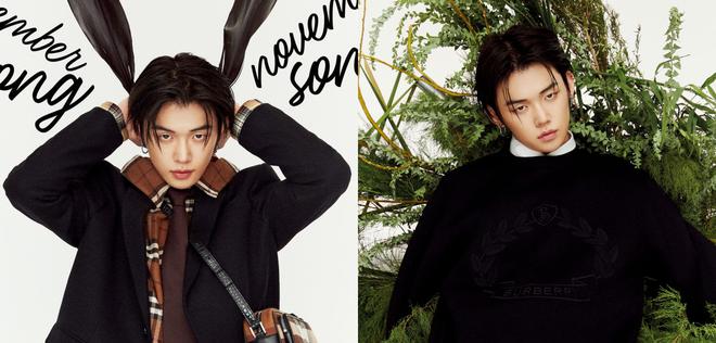 Yeonjun (TXT) est en couverture de GQ KOREA pour Burberry
