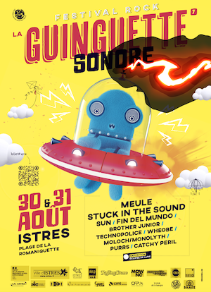 Le Festival La Guinguette Sonore, le festival rock revient pour sa 7e édition à Istres du 30 au 31 août