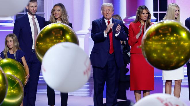 Convention républicaine: Donald Trump promet d'être le président "de toute l'Amérique et non la moitié"