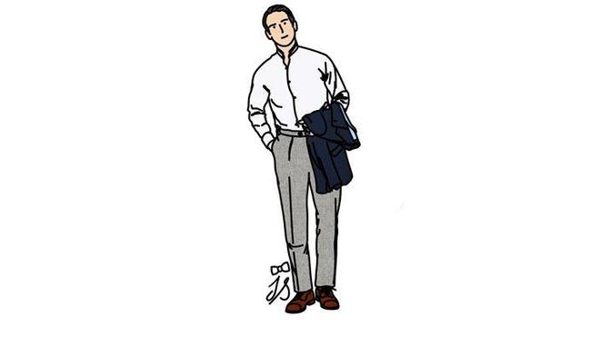 Le succès de la chemise sans col