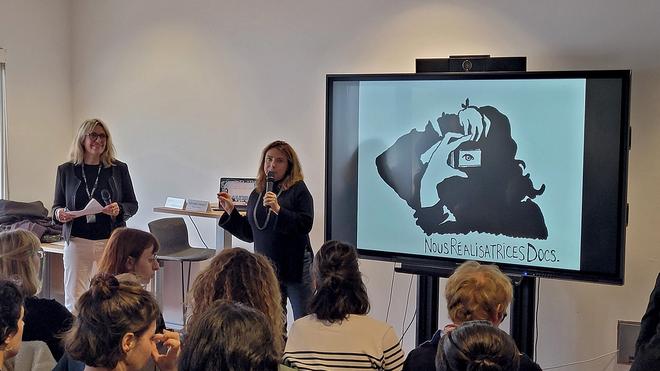 Les réalisatrices de documentaires unies contre le sexisme au Fipadoc