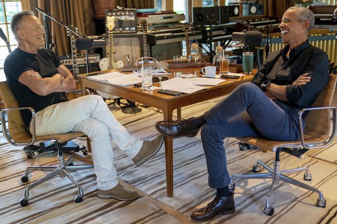 Une balado avec Bruce Springsteen et Barack Obama sur Spotify
