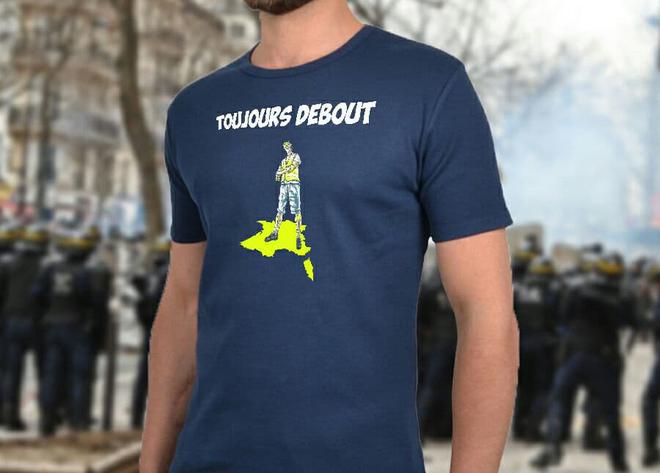 Toujours disponible dans la boutique : Maillot « Gilets Jaunes »