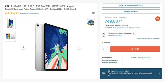Quelques remises sur les anciens iPad Pro – Consomac