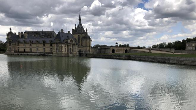 Un tournage en cours au château de Chantilly