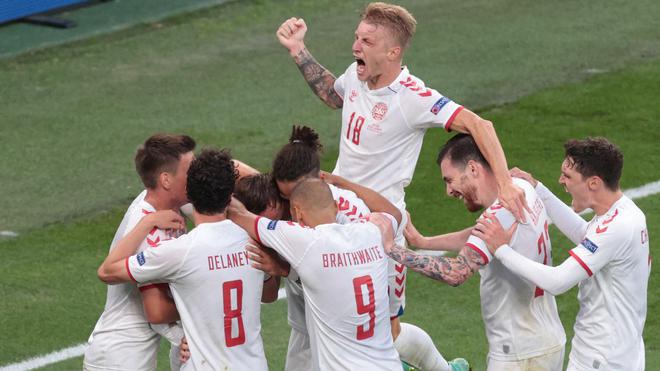 Euro 2021 : miraculé, le Danemark se qualifie derrière la Belgique dans le groupe B